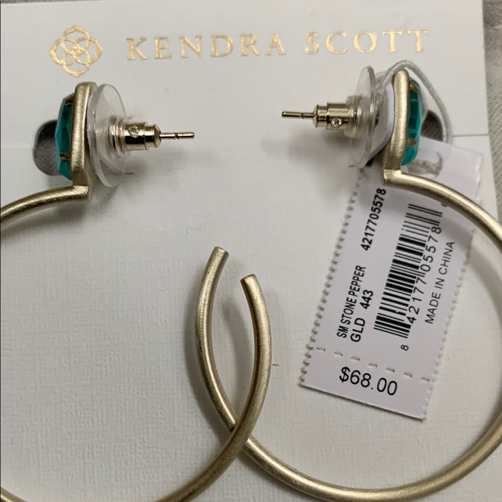 Kendra Scott Gold Hoop Earrings